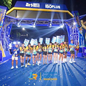 Race photo from SURABAYA ISOPLUS MARATHON 2026