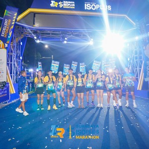 Race photo from SURABAYA ISOPLUS MARATHON 2026