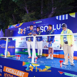 Race photo from SURABAYA ISOPLUS MARATHON 2026