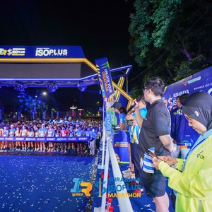 Race photo from SURABAYA ISOPLUS MARATHON 2026