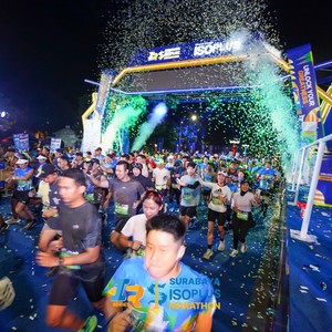 Race photo from SURABAYA ISOPLUS MARATHON 2026