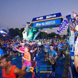 Race photo from SURABAYA ISOPLUS MARATHON 2026