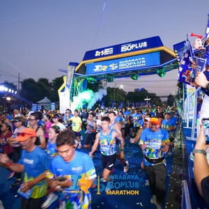 Race photo from SURABAYA ISOPLUS MARATHON 2026