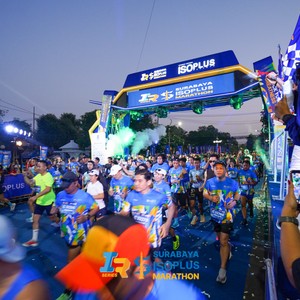 Race photo from SURABAYA ISOPLUS MARATHON 2026