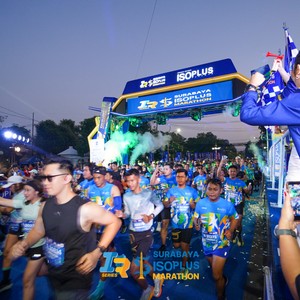 Race photo from SURABAYA ISOPLUS MARATHON 2026