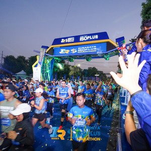 Race photo from SURABAYA ISOPLUS MARATHON 2026