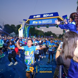 Race photo from SURABAYA ISOPLUS MARATHON 2026