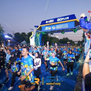 Race photo from SURABAYA ISOPLUS MARATHON 2026