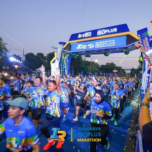 Race photo from SURABAYA ISOPLUS MARATHON 2026