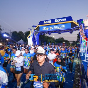 Race photo from SURABAYA ISOPLUS MARATHON 2026