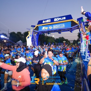 Race photo from SURABAYA ISOPLUS MARATHON 2026