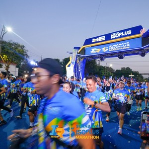 Race photo from SURABAYA ISOPLUS MARATHON 2026