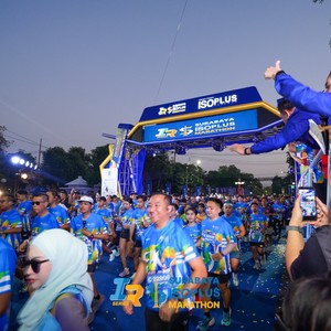 Race photo from SURABAYA ISOPLUS MARATHON 2026