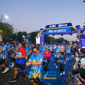 Race photo from SURABAYA ISOPLUS MARATHON 2026