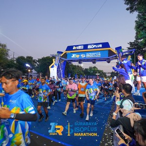Race photo from SURABAYA ISOPLUS MARATHON 2026