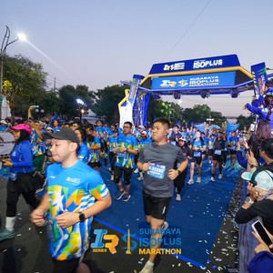 Race photo from SURABAYA ISOPLUS MARATHON 2026