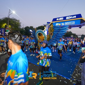Race photo from SURABAYA ISOPLUS MARATHON 2026
