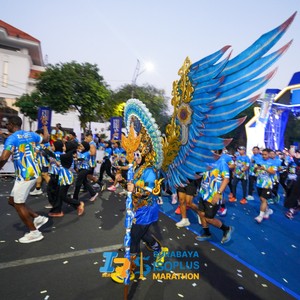 Race photo from SURABAYA ISOPLUS MARATHON 2026