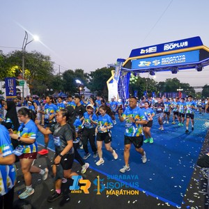 Race photo from SURABAYA ISOPLUS MARATHON 2026