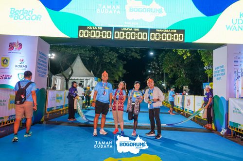 Race photo from Taman Budaya x BOGORUN 2025