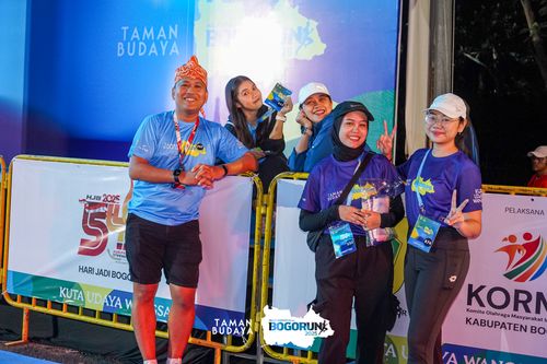 Race photo from Taman Budaya x BOGORUN 2025