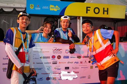Race photo from Taman Budaya x BOGORUN 2025