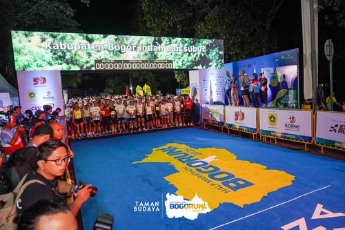 Race photo from Taman Budaya x BOGORUN 2025