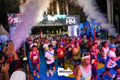 Race photo from Taman Budaya x BOGORUN 2025