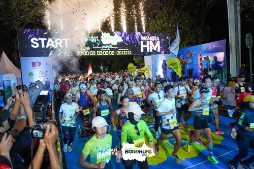 Race photo from Taman Budaya x BOGORUN 2025
