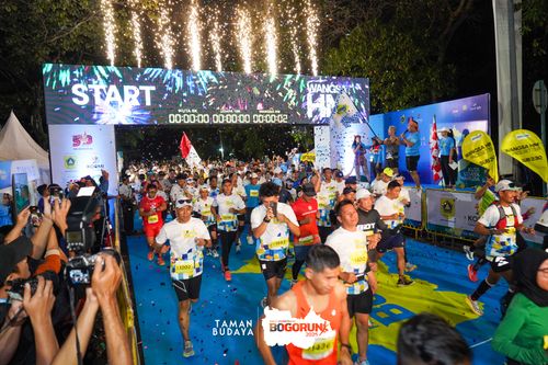 Race photo from Taman Budaya x BOGORUN 2025