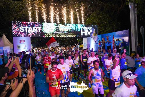 Race photo from Taman Budaya x BOGORUN 2025