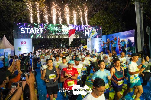 Race photo from Taman Budaya x BOGORUN 2025