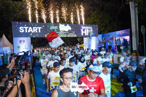 Race photo from Taman Budaya x BOGORUN 2025