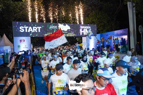 Race photo from Taman Budaya x BOGORUN 2025