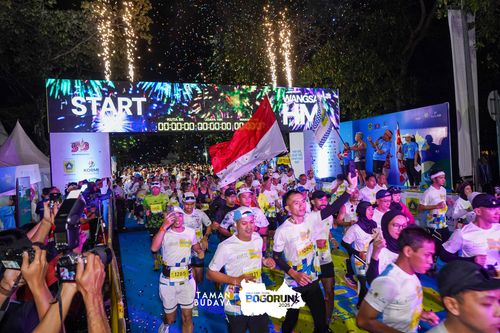 Race photo from Taman Budaya x BOGORUN 2025