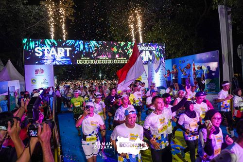 Race photo from Taman Budaya x BOGORUN 2025