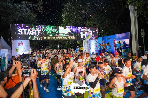 Race photo from Taman Budaya x BOGORUN 2025
