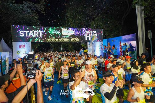 Race photo from Taman Budaya x BOGORUN 2025