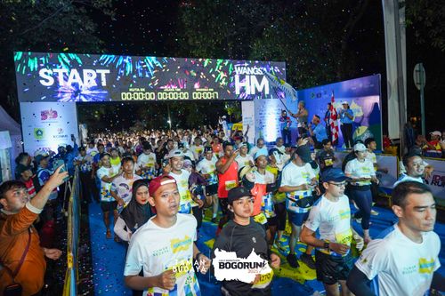 Race photo from Taman Budaya x BOGORUN 2025