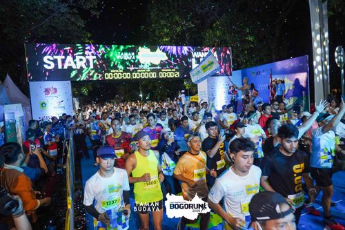 Race photo from Taman Budaya x BOGORUN 2025