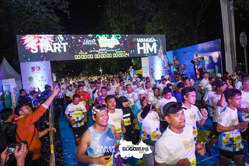 Race photo from Taman Budaya x BOGORUN 2025