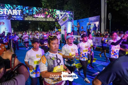 Race photo from Taman Budaya x BOGORUN 2025