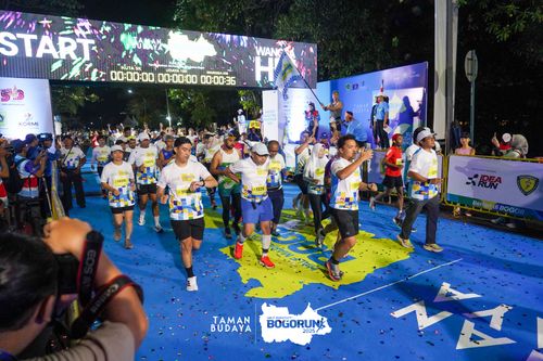 Race photo from Taman Budaya x BOGORUN 2025