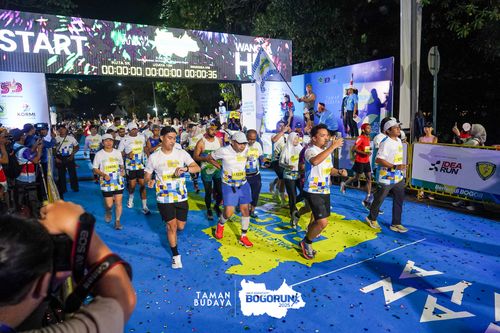 Race photo from Taman Budaya x BOGORUN 2025