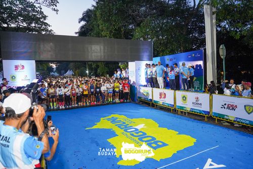 Race photo from Taman Budaya x BOGORUN 2025