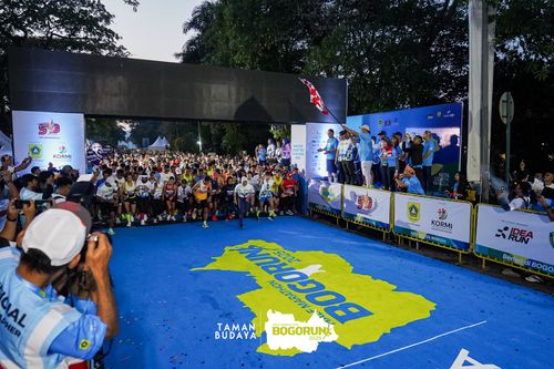 Race photo from Taman Budaya x BOGORUN 2025