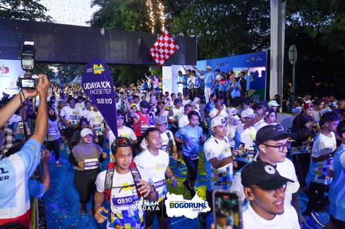 Race photo from Taman Budaya x BOGORUN 2025