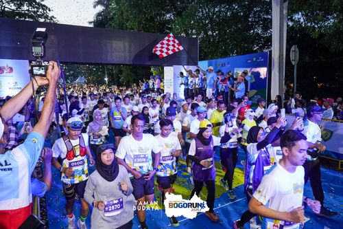 Race photo from Taman Budaya x BOGORUN 2025
