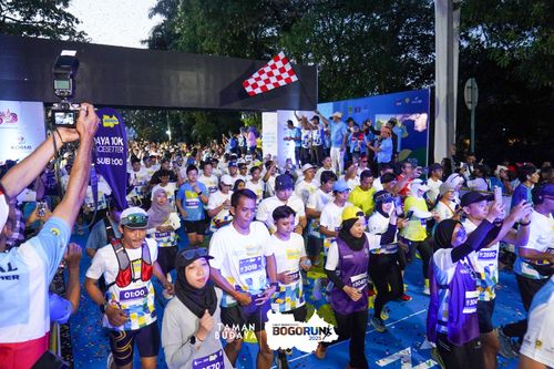 Race photo from Taman Budaya x BOGORUN 2025