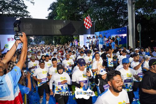 Race photo from Taman Budaya x BOGORUN 2025